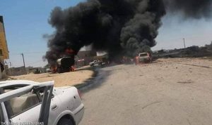 مقتل مدنيين بغارة في العاصمة الليبية