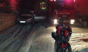 للمرة الأولى… الدفاع المدني يخمد حريق بواسطة دراجة “Moto ambulance”
