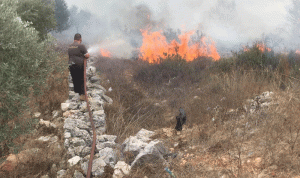 إخماد حريقين في بينو-عكار