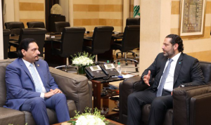 الحريري التقى سفير قطر ووفداً من غرفة التجارة الدولية