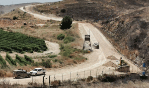 القوات الاسرائيلية استأنفت أعمال الحفر قبالة متنزهات الوزاني
