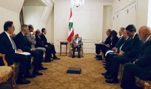 عون: لبنان يعمل على النهوض عبر اصلاحات جدية