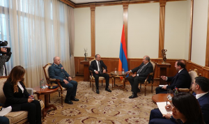بو صعب التقى رئيس أرمينيا ورئيس حكومتها