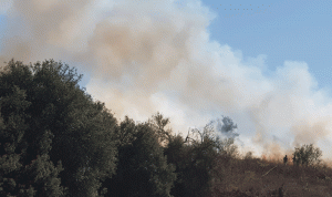 حريق في بيت لهيا-راشيا الوادي
