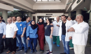 اعتصام للعاملين في مستشفى نبيه بري الحكومي