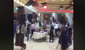 بالفيديو: زفاف يتحول الى حلبة مصارعة في عكار!