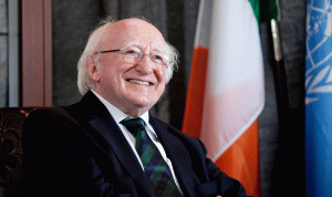 رئيس أيرلندا وصل إلى بيروت في زيارة رسمية