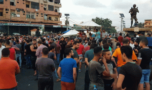 أكثر من 3000 معتصم في ساحة العبدة-عكار
