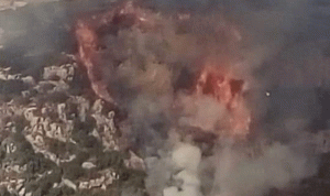 إخماد حريق في خراج بلدة إده البترونية