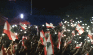 مار شربل أمل المتظاهرين في جبيل (بالفيديو)