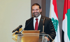 الحريري يحيّد حكومته عن «حزب الله» ويسعى لكسْر عزلة لبنان