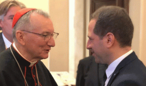 الجميل التقى وزير خارجية الفاتيكان: قلقون من التطورات في لبنان