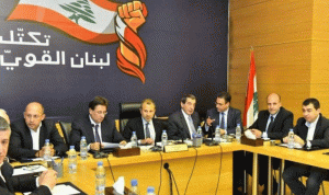تكتل لبنان القوي يحذّر الحكومة