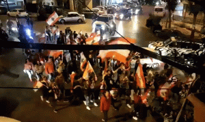 بالفيديو: مسيرة في عين الرمانة مؤيدة للثورة