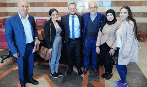 شهيب استقبل طلاب “اللبنانية” الممنوحين للدراسة في كندا