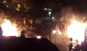 بالفيديو والصور: إخماد حريق كبير في كفردونين – بنت جبيل
