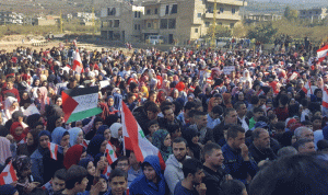 بالفيديو: مسيرة طالبية في فنيدق دعمًا للثورة