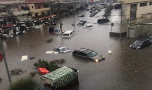 بالفيديو: مشاهد صادمة في بيروت والمناطق بعد تساقط الأمطار!