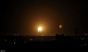 صاروخان من غزة باتجاه إسرائيل