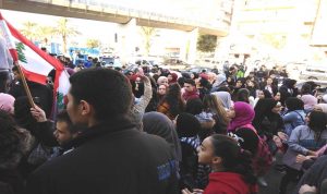 مسيرة طالبية في البداوي