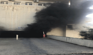 حريق بكلية العلوم في الجامعة اللبنانية – الفنار (بالفيديو والصور)