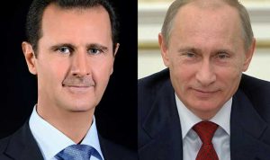 بوتين أكد للأسد دعم بلاده المستمر لسيادة سوريا