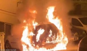 حرق سيارة دبلوماسي تركي في اليونان