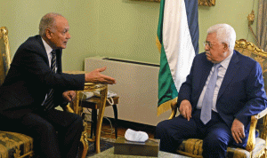 أبو الغيط استقبل عباس: لن نتخلى عن فلسطين
