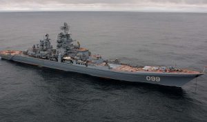 روسيا ترسل سفينتين مزودتين بصواريخ كروز إلى سوريا