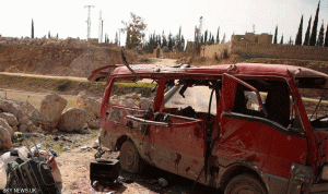 صاروخ واحد يقتل 3 عائلات في إدلب