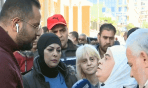 اعتصام امام سرايا طرابلس تضامنا مع الناشطة ليندا برغل (بالفيديو)