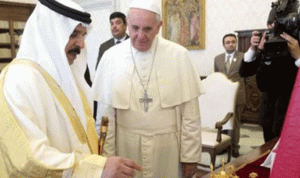 لقاء بين البابا فرنسيس وملك البحرين.. ترسيخاً للمحبة بين الشعوب