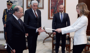 السفارة الإيطالية: السفيرة بومباردييري قدمت أوراق اعتمادها