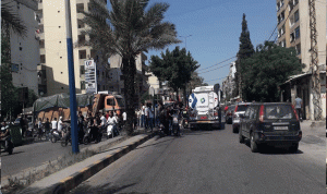 البداوي.. اعتراض شاحنات محملة بالبضائع متجهة إلى سوريا