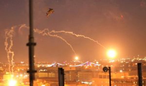 سقوط صواريخ قرب السفارة الأميركية في بغداد