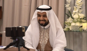 سعودي يحتفل بزواجه Live  عبر “إنستغرام” (فيديو)