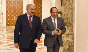السيسي يعلن مبادرة جديدة لإنهاء النزاع الليبي.. وحفتر يوافق