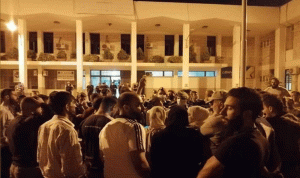 اعتصام أمام سرايا حلبا احتجاجا على توقيف كيندا الخطيب 