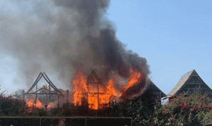 حريق كبير في Janna Sur Mer.. ماذا حصل؟ (صوَر وفيديو)