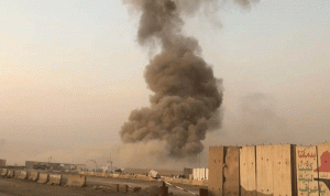 انفجارات في “معسكر صقر” في بغداد