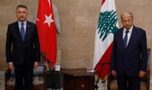 نائب الرئيس التركي: سنساعد في اعادة اعمار بيروت