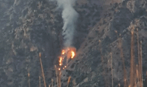 حريق يهدد أكبر غابات الأرز والشوح في لبنان!
