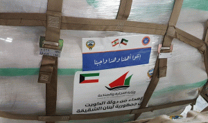 الجسر الجوي الكويتي يواصل نقل الاحتياجات إلى لبنان
