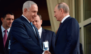 الأوضاع في الشرق الأوسط بين بوتين ونتنياهو