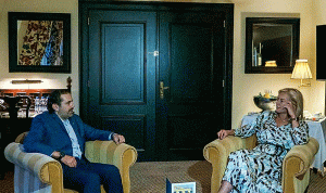 الحريري التقى وزيرة التجارة الخارجية والتعاون الإنمائي الهولندية