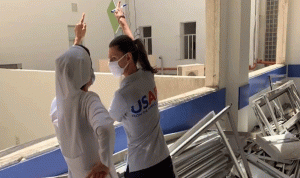 خبراء أميركيون يكشفون على أضرار المستشفيات في لبنان (فيديو)