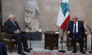 ظريف من بعبدا: على الدول مساعدة لبنان لا استغلال ظروفه الصعبة