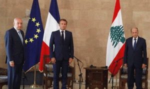 تباين داخل إدارة ماكرون حول أزمة لبنان