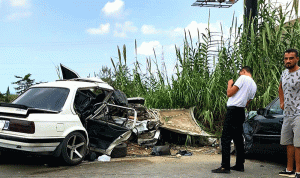 6 جرحى بحادث سير على طريق عام عرقة-حلبا