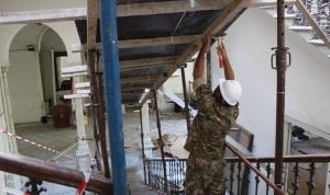 الجيش: تأمين مبنى “الخارجية” بعد تضرره بانفجار بيروت (صور وفيديو)
